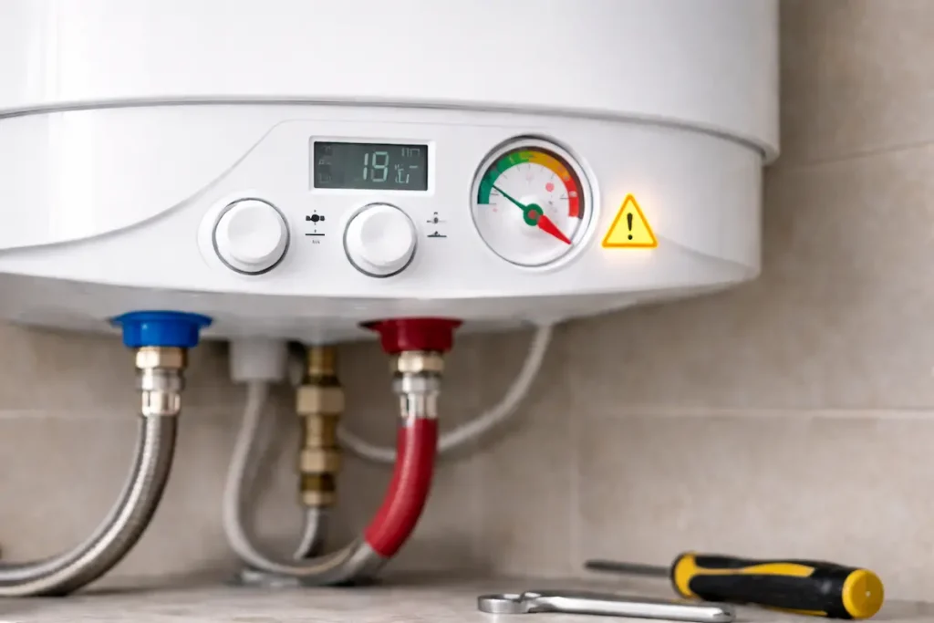 ¿Qué presión tiene que tener la caldera? 2 que pasa si la caldera se queda sin presión
