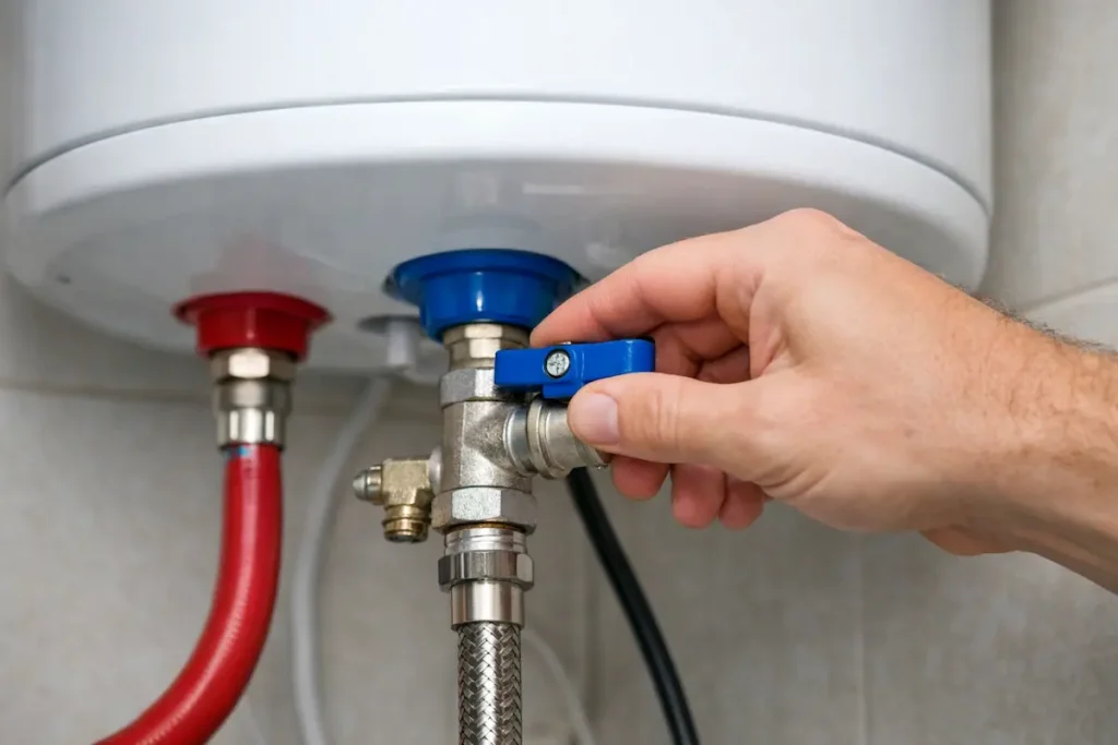 Cómo vaciar un termo eléctrico 1 cómo cortar el agua de un termo eléctrico