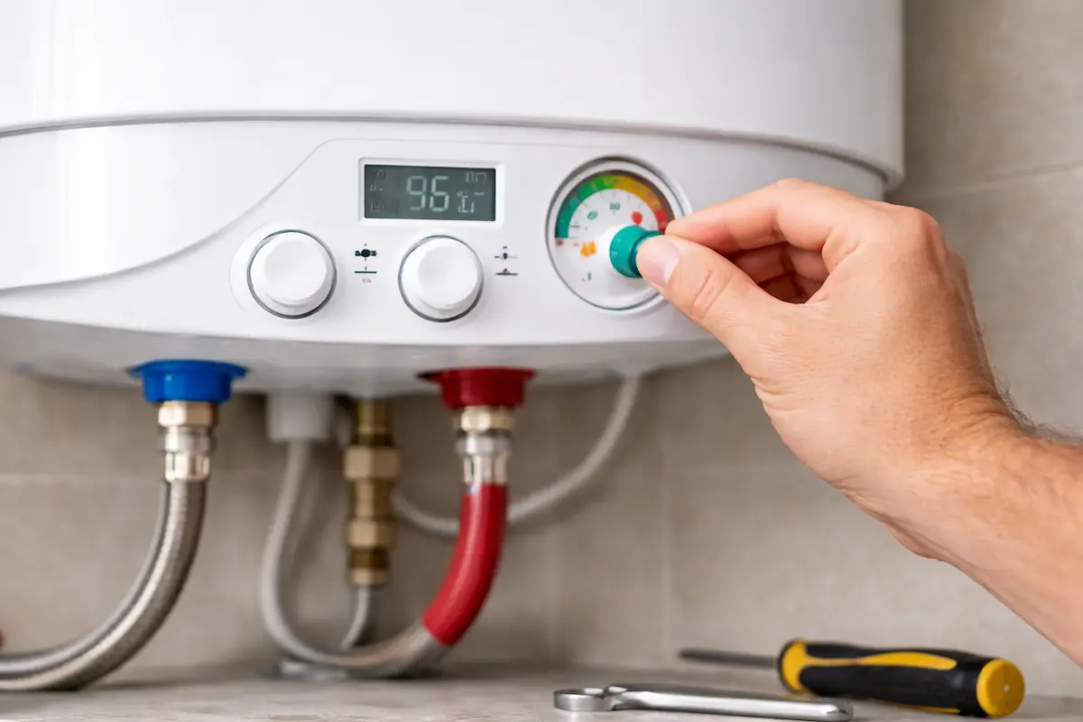 qué presión tiene que tener la caldera