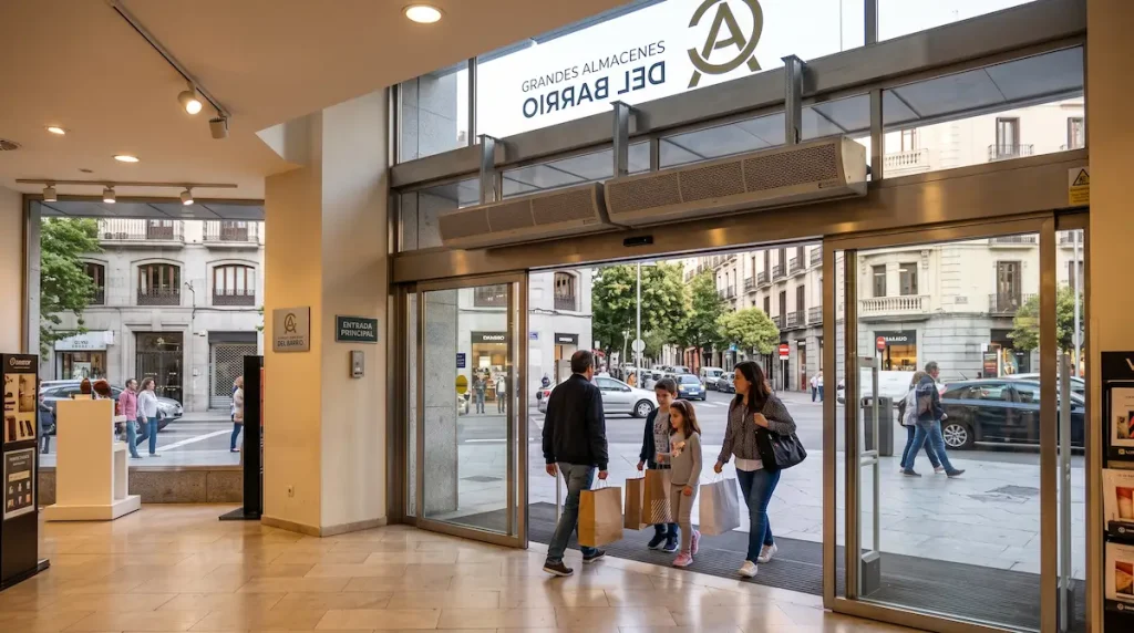 cortina de aire en centro comercial 1 para qué sirve la cortina de aire